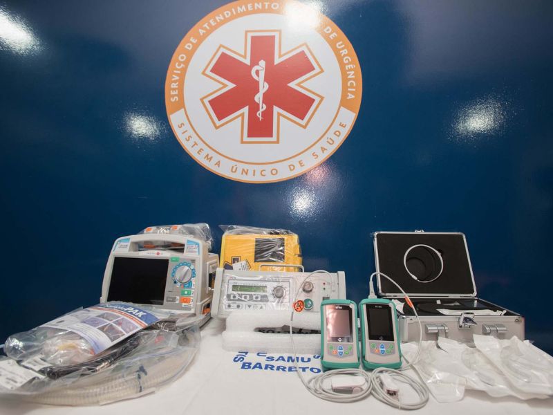 Imagem JPG, SAMU da Estância Turística de Barretos recebe novos equipamentos, essenciais em atendimentos de urgência
