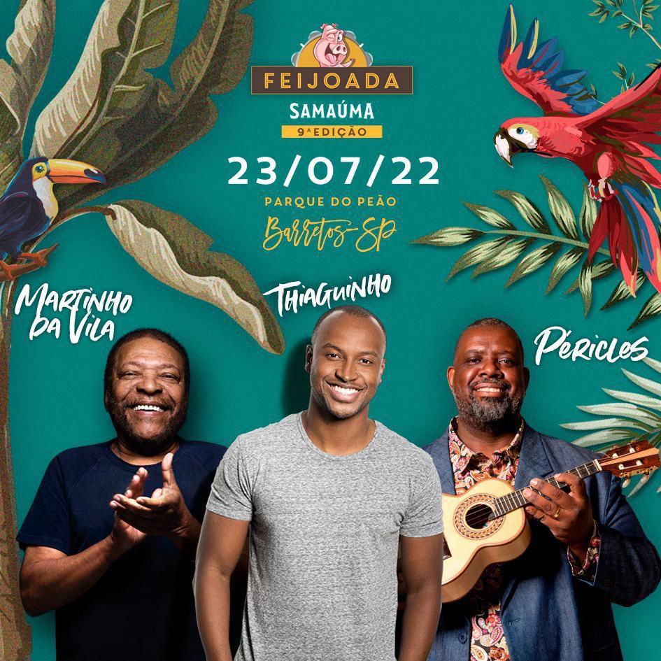 Estrutura e nova cenografia da Feijoada Samaúma estão em montagem no Parque do Peão