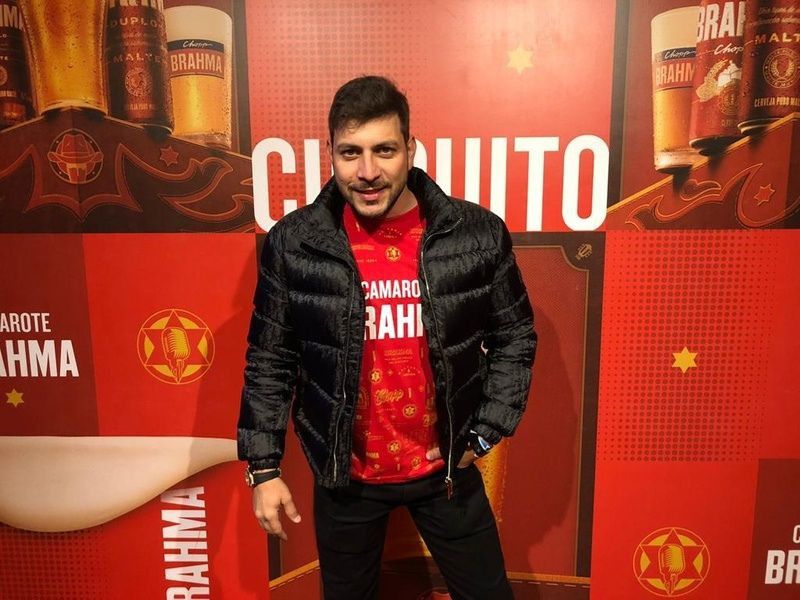 Caio Afiune esteve presente no Rancho Brahma (Divulgação)