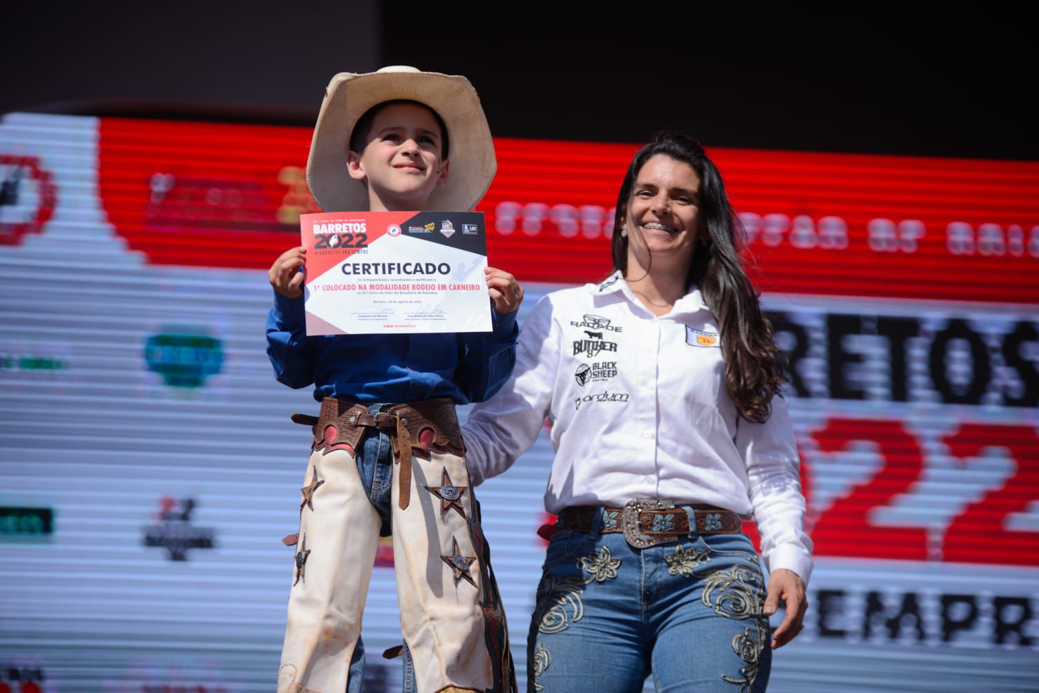 Imagem JPG, Pedro Montenegro venceu rodeio em carneiros