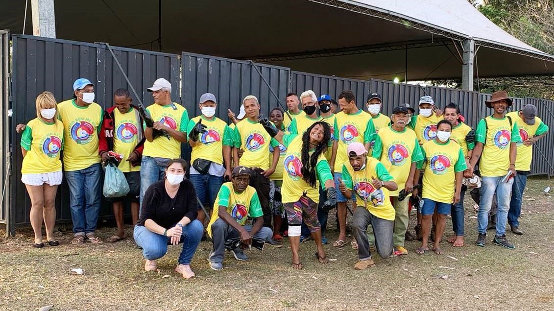 Imagem JPG, Universo Bem Me Quer contabiliza quase 27 toneladas de recicláveis coletadas na Festa Peão de Barretos 2022