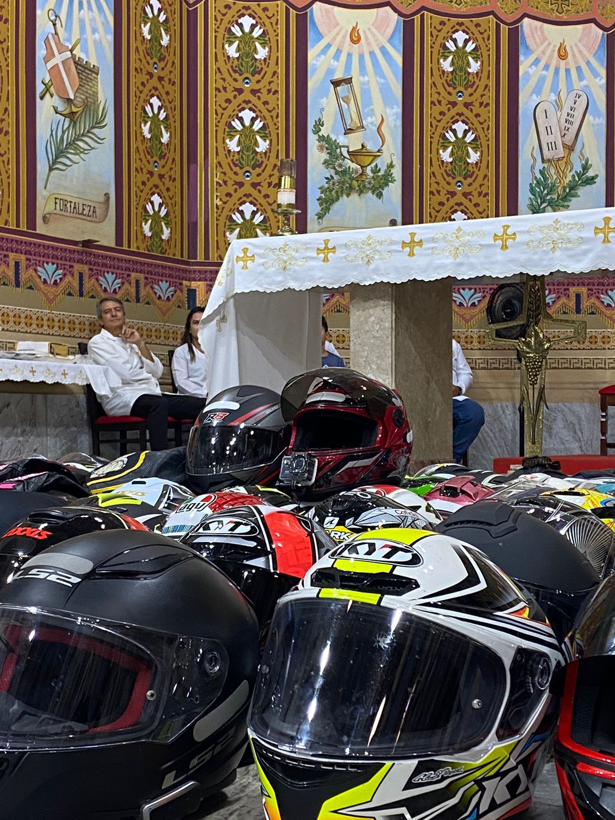Imagem JPG, Devoção e fé marcam missa dos motociclistas na Catedral de Barretos