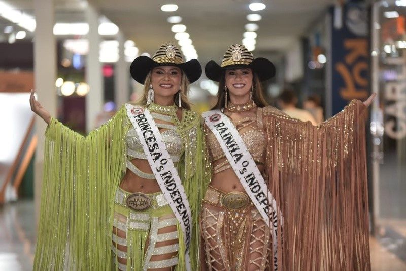 Natacha e Vitória realizam sonho de serem eleitas para representar a Festa do Peão de Barretos  (Márcio Oliveira)