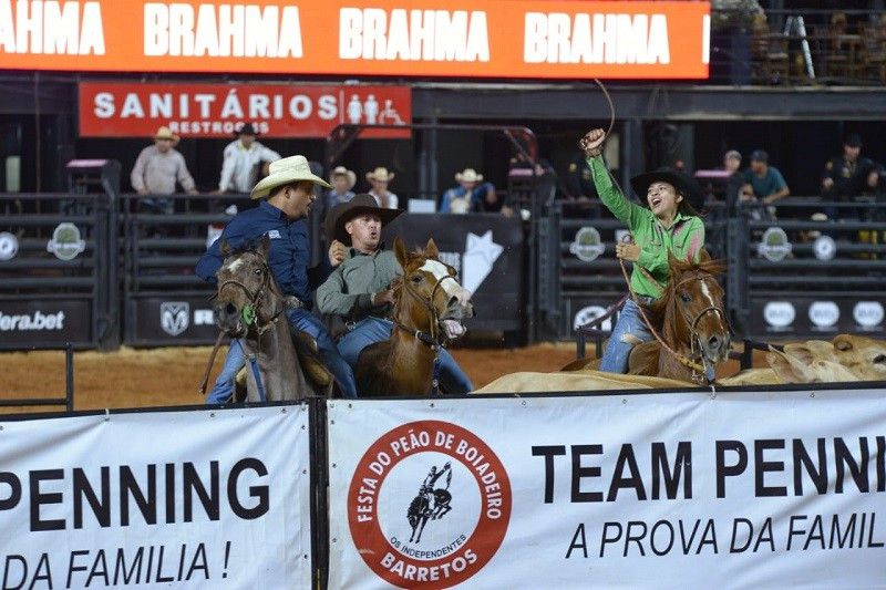 Soma 11: destaque para o trio formado por Paola Gomes (Limeira/SP), Tiago Roque e Tiago Lorasqui (ambos de Barretos/SP), obtiveram o menor tempo (André Monteiro)