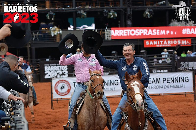 Imagem JPG, Team Penning e Ranch Sorting têm finais realizadas na arena do Estádio de Rodeios