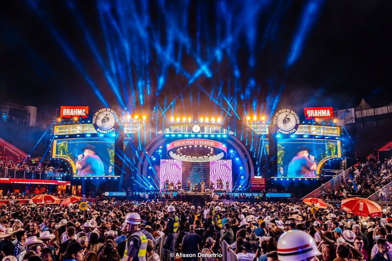 Imagem JPG, Inovação e tecnologia: totalmente reformulado, palco da 68ª Festa do Peão de Barretos impressiona e é ponto alto do evento