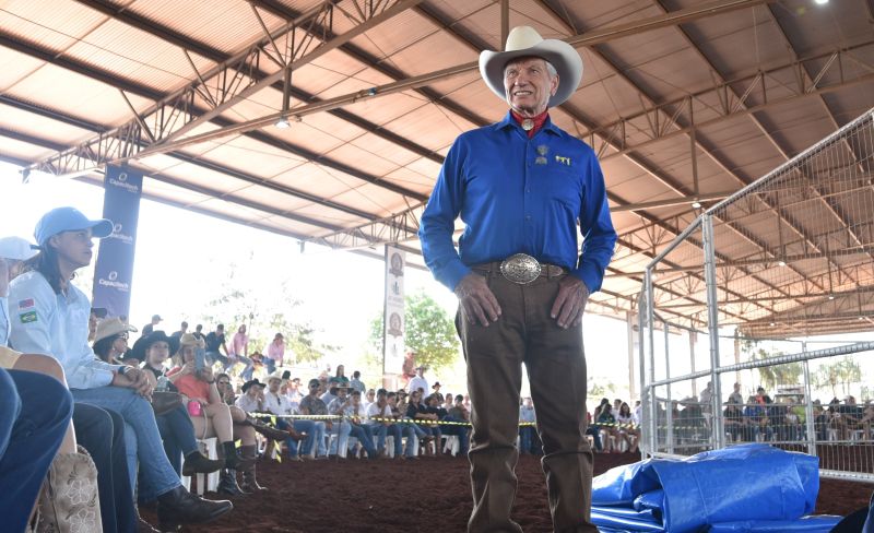 Imagem JPG, Monty Roberts apresenta seu método de doma gentil na 68ª Festa do Peão de Barretos