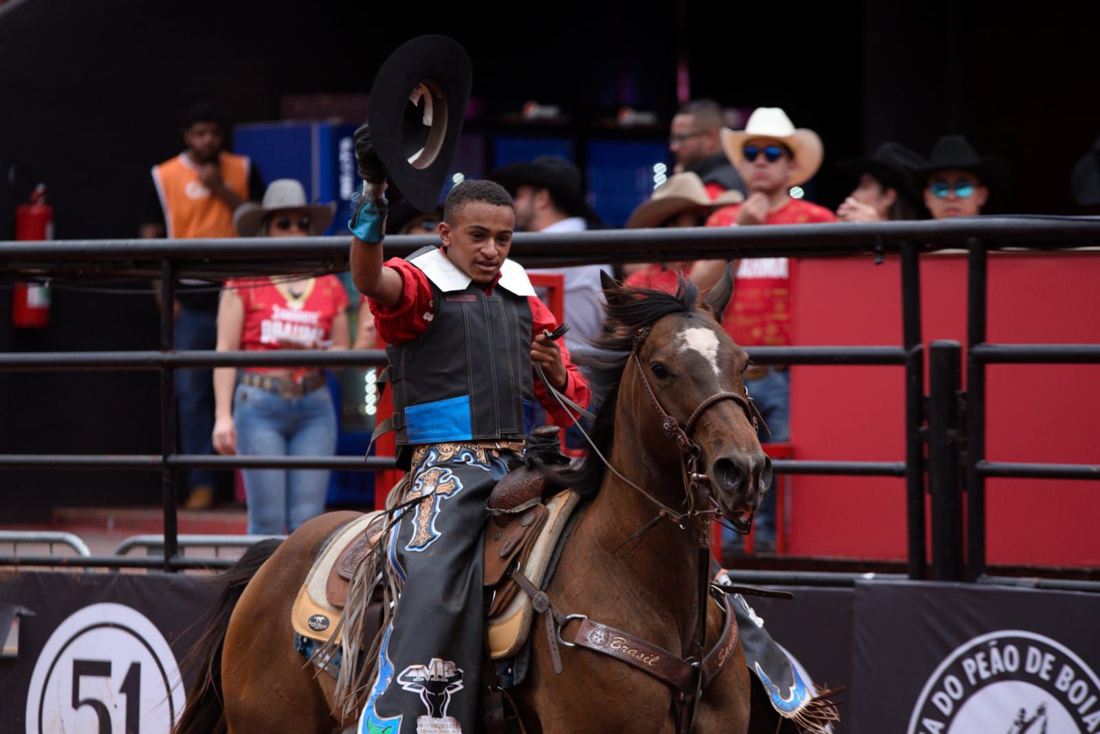 Imagem JPG, Matheus Henrique Rosa de Morais é o campeão do Rodeio Junior