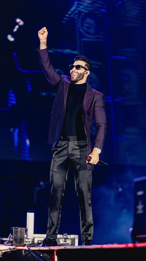 Cantor não seguiu roteiro e priorizou a vontade do público (Divulgação)