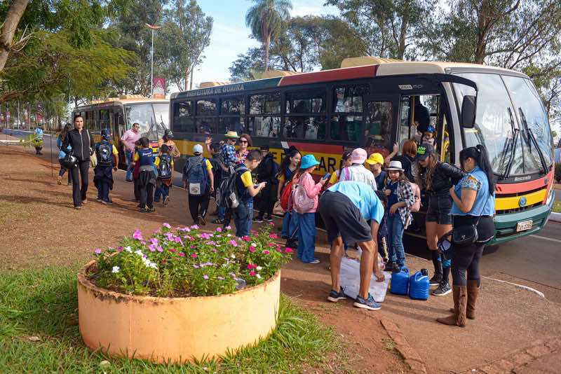 Durante a Festa do Peão de Barretos o espaço dedicado ao entretenimento infantil recebe mais de 70 mil visitantes (Vanderlei Ribeiro)