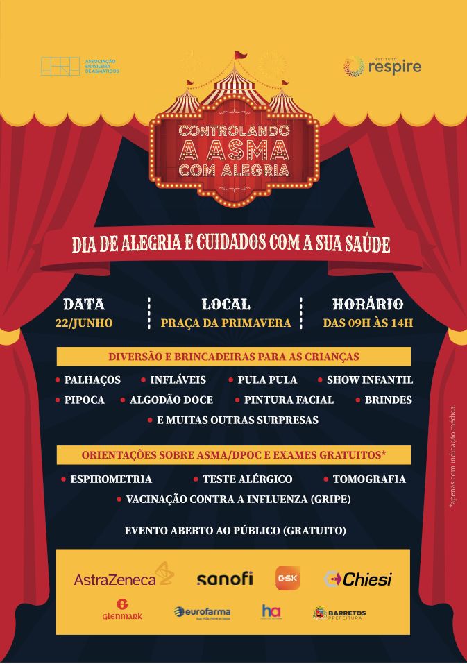 Imagem JPG, Evento gratuito que reúne diversão e cuidados com a saúde será realizado na Praça da Primavera neste sábado, 22