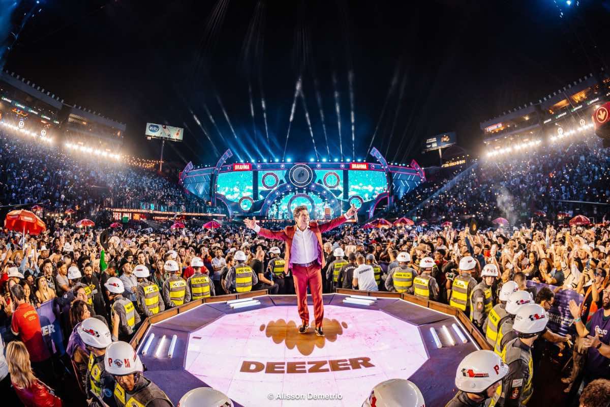 Daniel estendeu show até a arena (Alisson Demetrio)