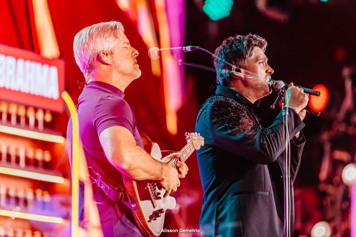 Dupla Victor e Leo encerra programação do dia 22 do Palco Estádio (Alisson Demetrio)