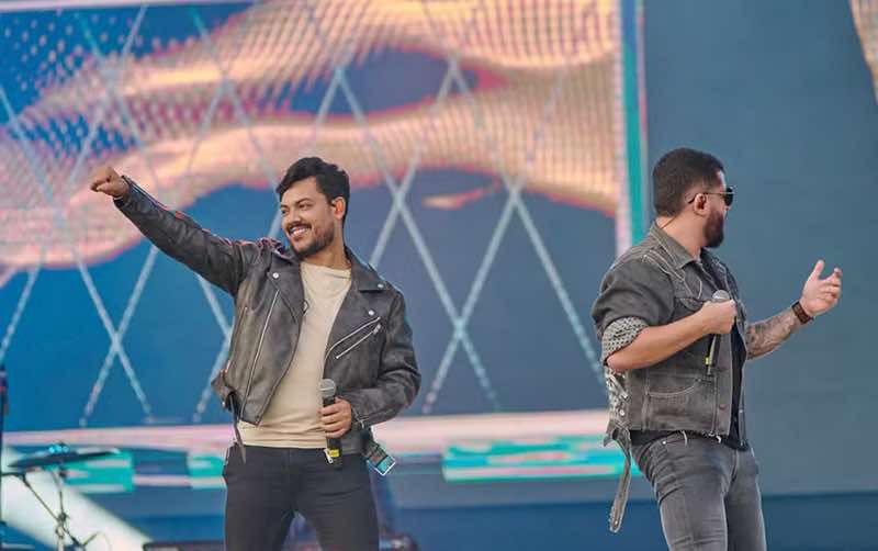 Imagem JPG, Ícaro & Gilmar encerram Ribeirão Rodeo Music 2024 com churrasco pela manhã