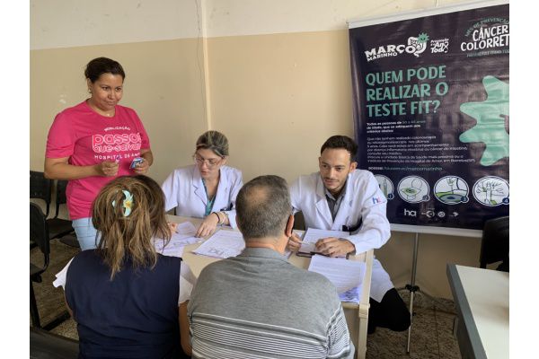 Imagem JPG, Campanha de prevenção ao câncer colorretal: Quatro UBSs de Barretos contam com distribuição de testes