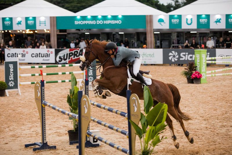 Imagem JPG, Tricampeão, Maurício de Oliveira Franco vence GP de hipismo na ExpoLondrina