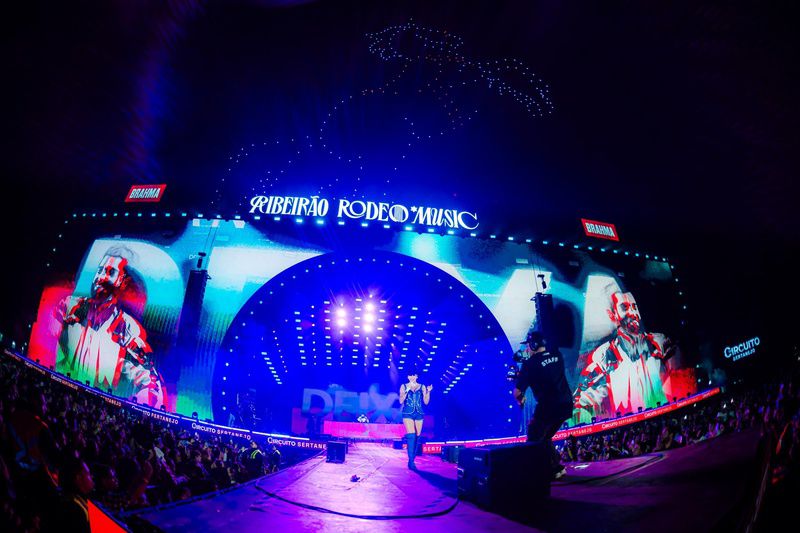 Imagem JPG,  Apresentação de Ana Castela com Alok agita o público na segunda noite do Ribeirão Rodeo Music 