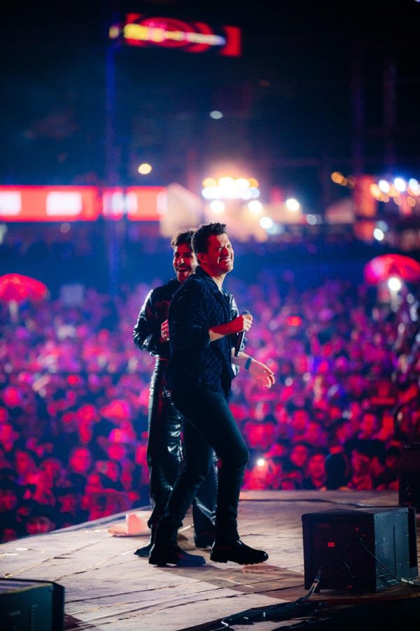 Hugo & Guilherme cantaram seus maiores sucessos  (Drone JC)