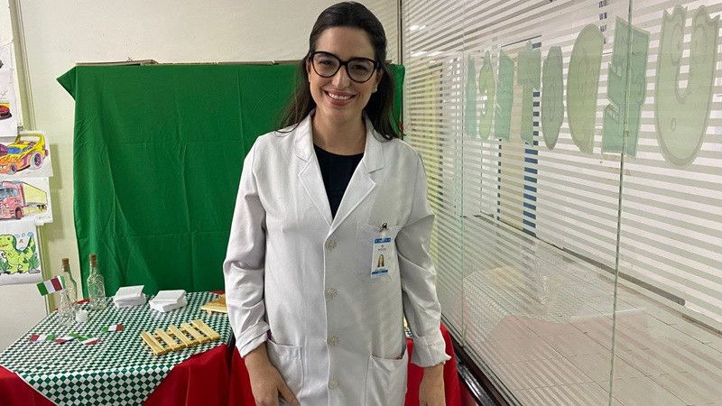 A médica paliativista dra. Isabela Barbieri Del Favero, responsável por trazer o projeto para a Santa Casa de Barretos; ()