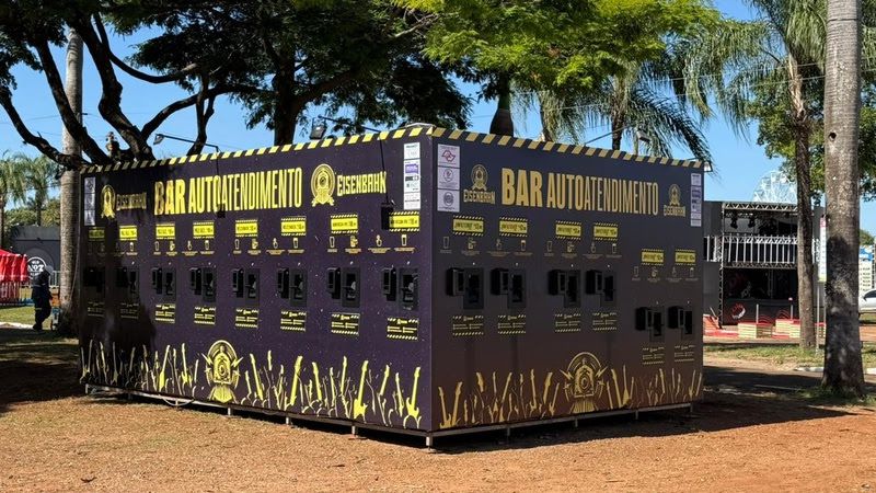 Imagem JPG, João Rock 2025 inova com mercado autoral, autoatendimento de chope e loja oficial