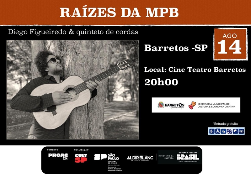 Imagem JPG, Cine Barretos recebe espetáculo 