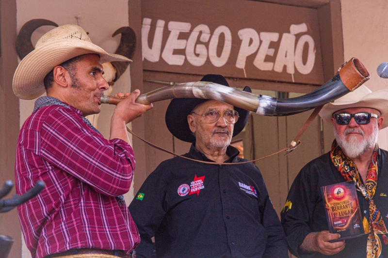 Imagem JPG, Concurso de Berranteiros elege campeões da 70ª edição da Festa do Peão de Barretos