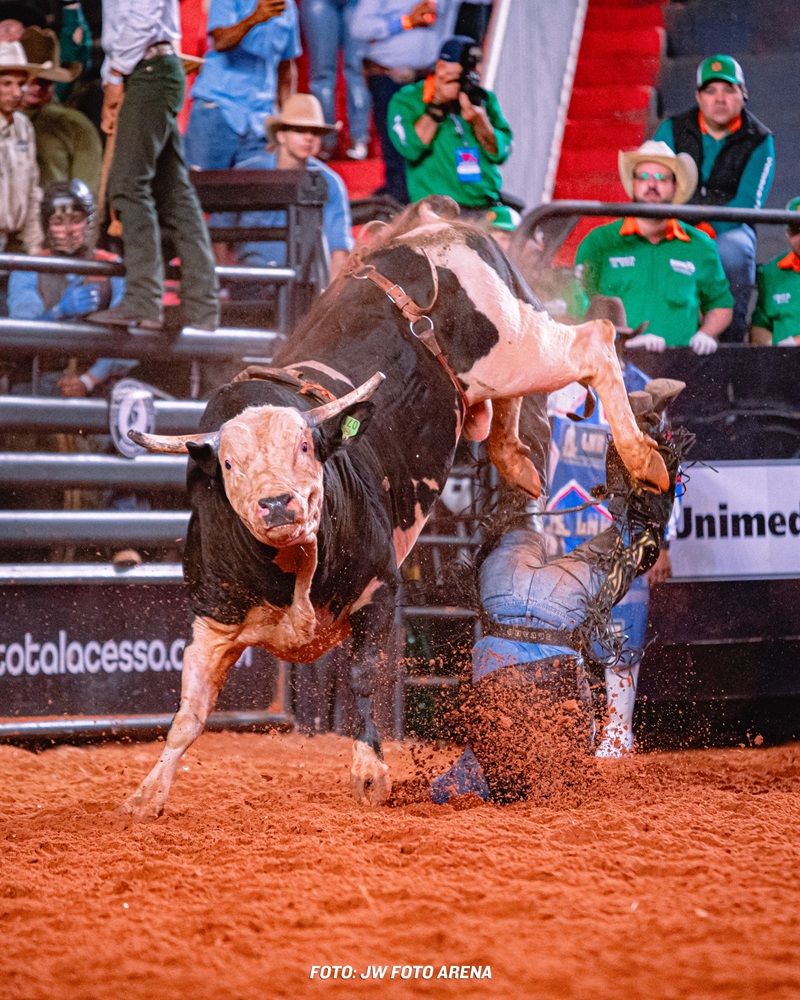 Imagem JPG, Touro Acesso Negado estreia em Barretos com bom desempenho