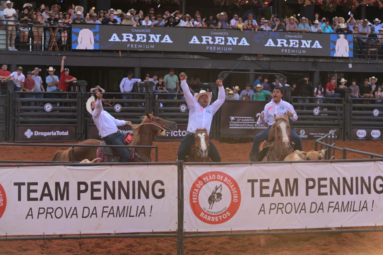 Imagem JPG, Trio mineiro e paulista vence o Team Penning Soma 11 no Barretão