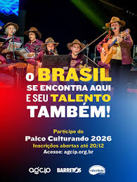 Imagem JPG, Inscrições abertas para o Palco Culturando 2026 na Festa do Peão de Barretos
