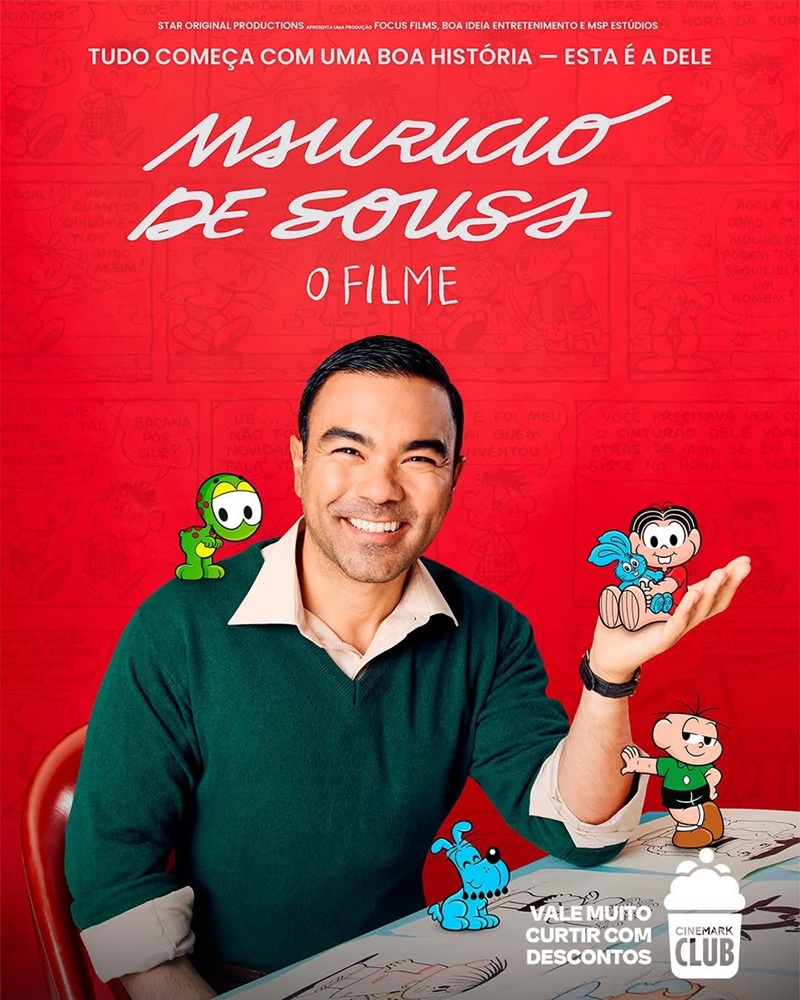 Imagem JPG, Centerplex Barretos exibe estreia nacional de “Mauricio de Sousa – O Filme”