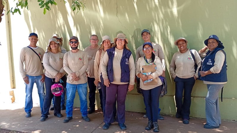 Imagem JPG, Equipes dão início à Semana de Mobilização de Combate à dengue