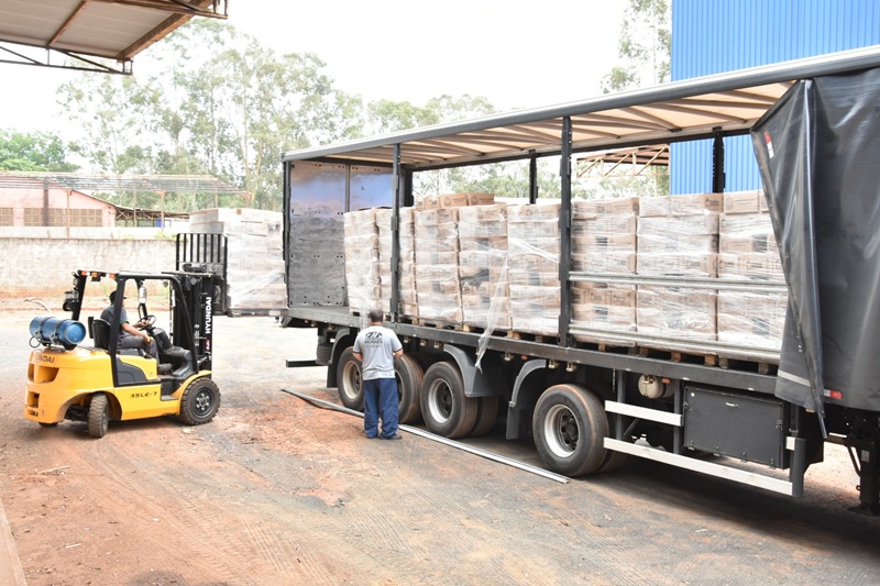 Imagem JPG, Barretos recebe cestas básicas doadas pelo Fundo de solidariedade estadual