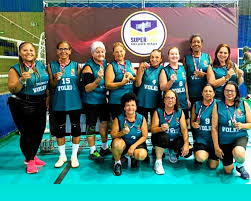 Imagem JPG, Barretenses do vôlei adaptado conquistam a 4ª colocação na Super Liga da Melhor Idade