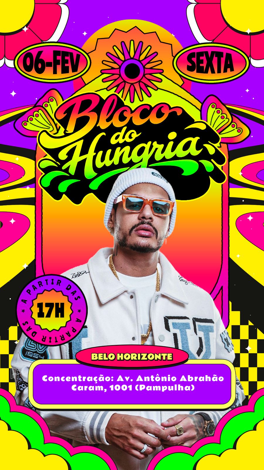 Imagem JPG, Hungria estreia em trio elétrico, lança bloco próprio e promete agitar Belo Horizonte no dia 6 de fevereiro