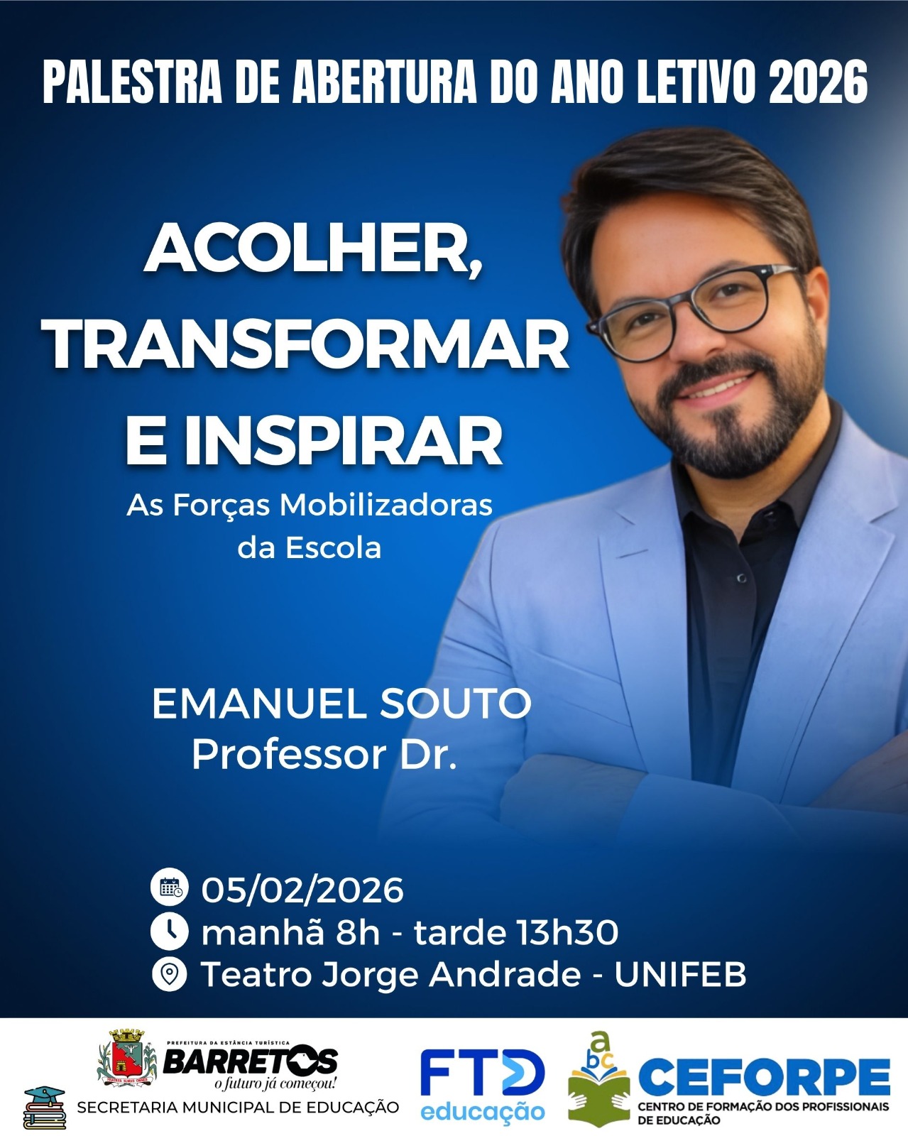 Imagem JPG, Profissionais da Educação participam de Planejamento Escolar para a volta às aulas de 2026