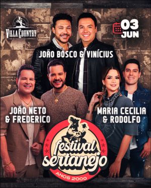 Villa Country recebe encontro histórico do sertanejo universitário em junho