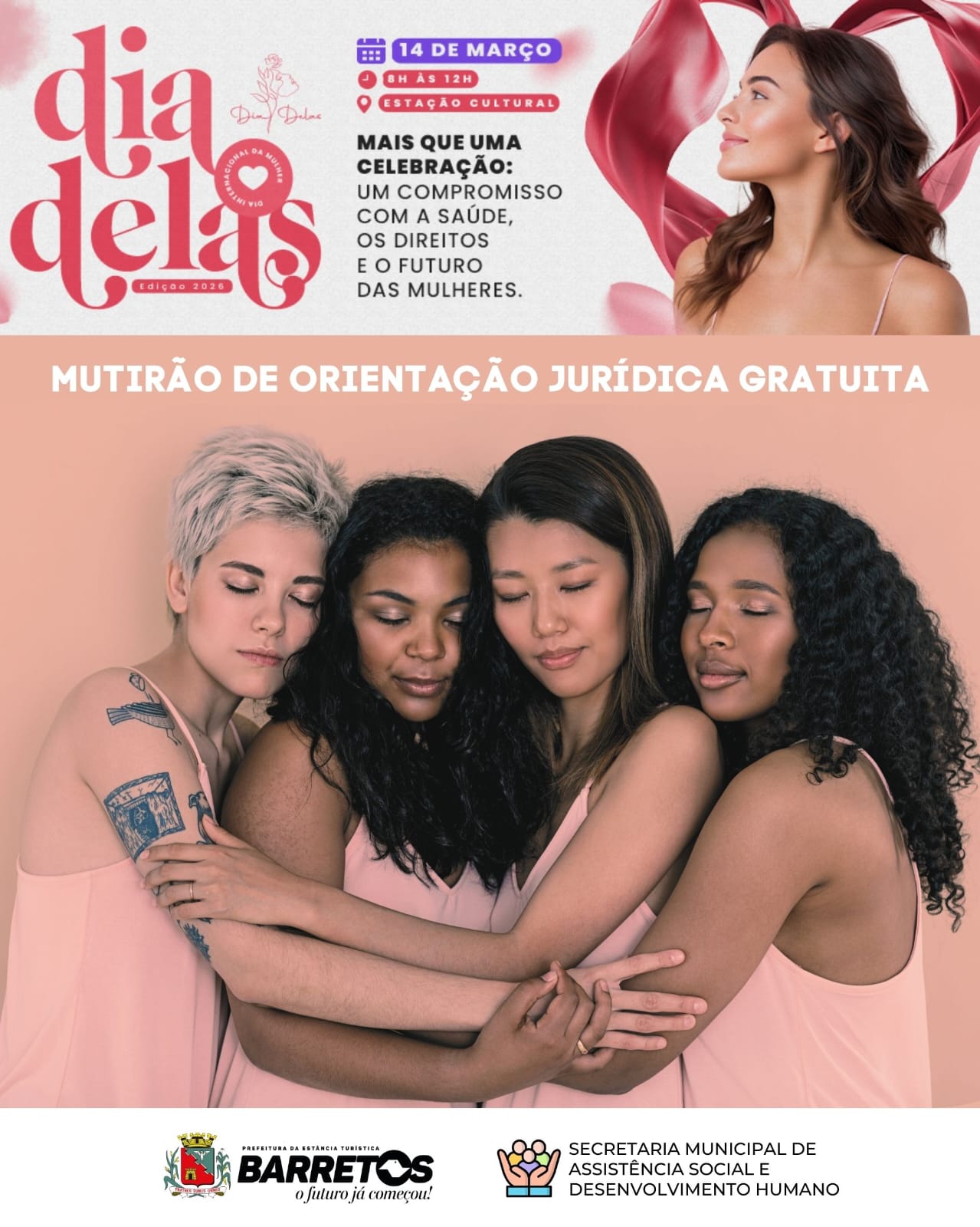 Estação Cultural recebe edição 2026 do Dia Delas