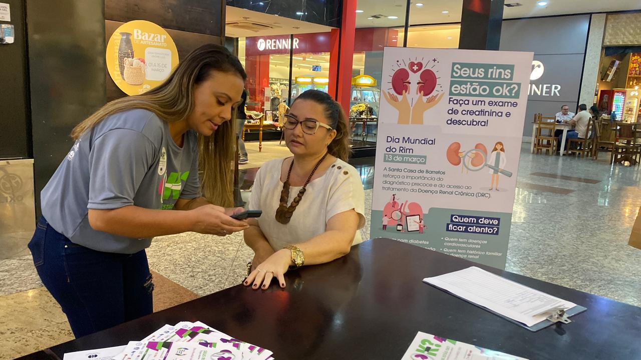 Santa Casa de Barretos conscientiza a população no ‘Dia Mundial do Rim’
