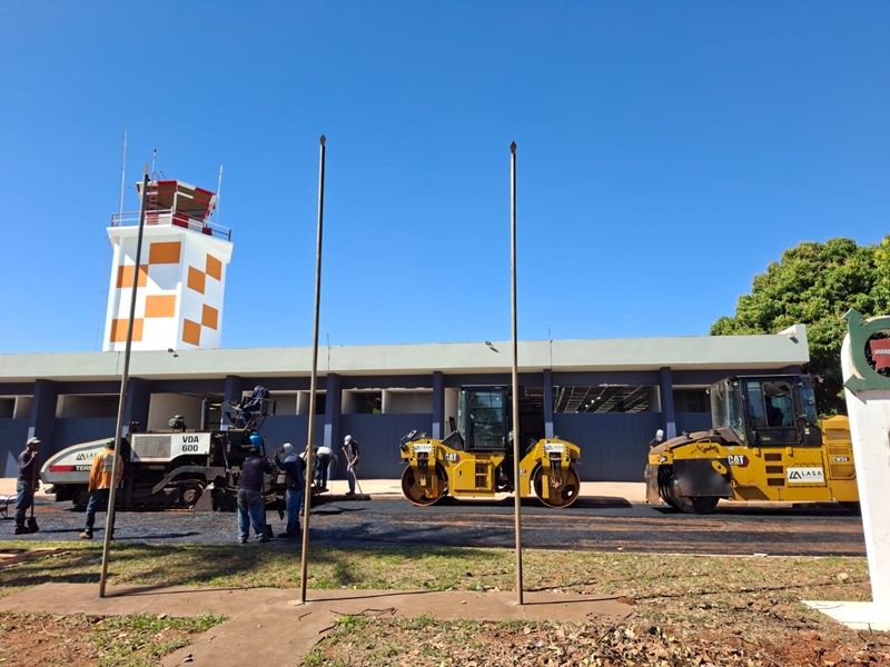 Reforma do Aeroporto de Barretos será concluída nos próximos dias