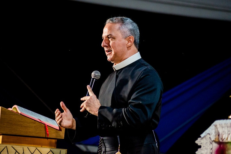 Padre Luiz Camilo Junior, sacerdote redentorista que atua no Santuário Nacional de Aparecida  (Thais Ministro)