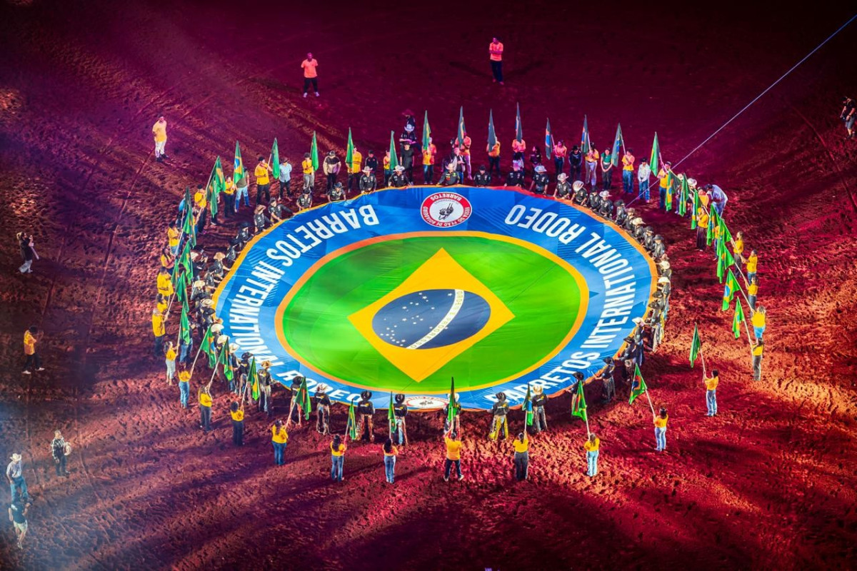 Abertura do 33º Barretos International Rodeo  (RT Imagens)