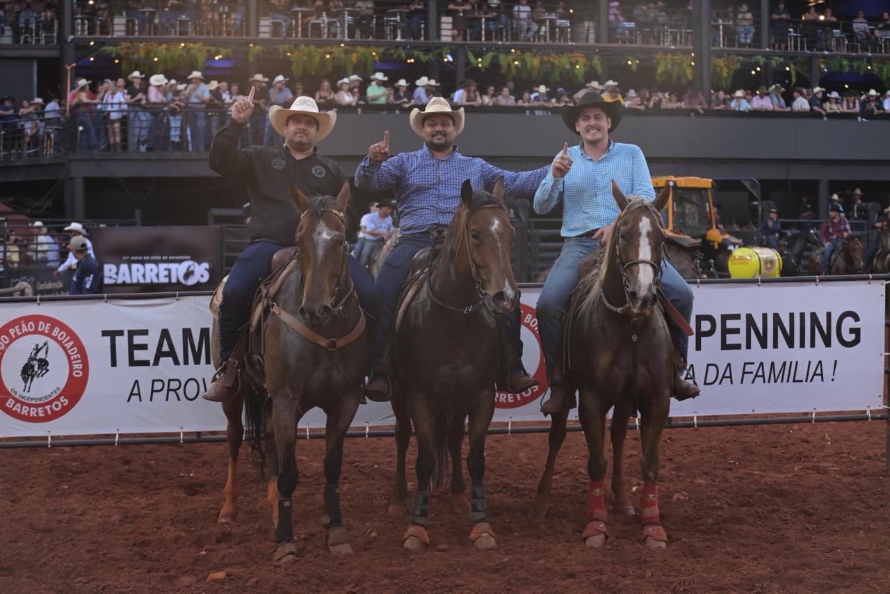 Team Penning define campeões de Barretos nas duas categorias